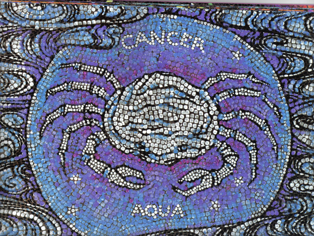 Рак, мозаика