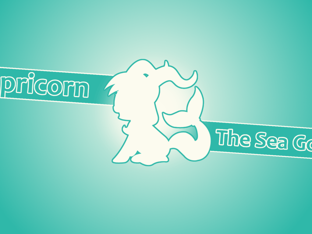 Детская картинка, козерог