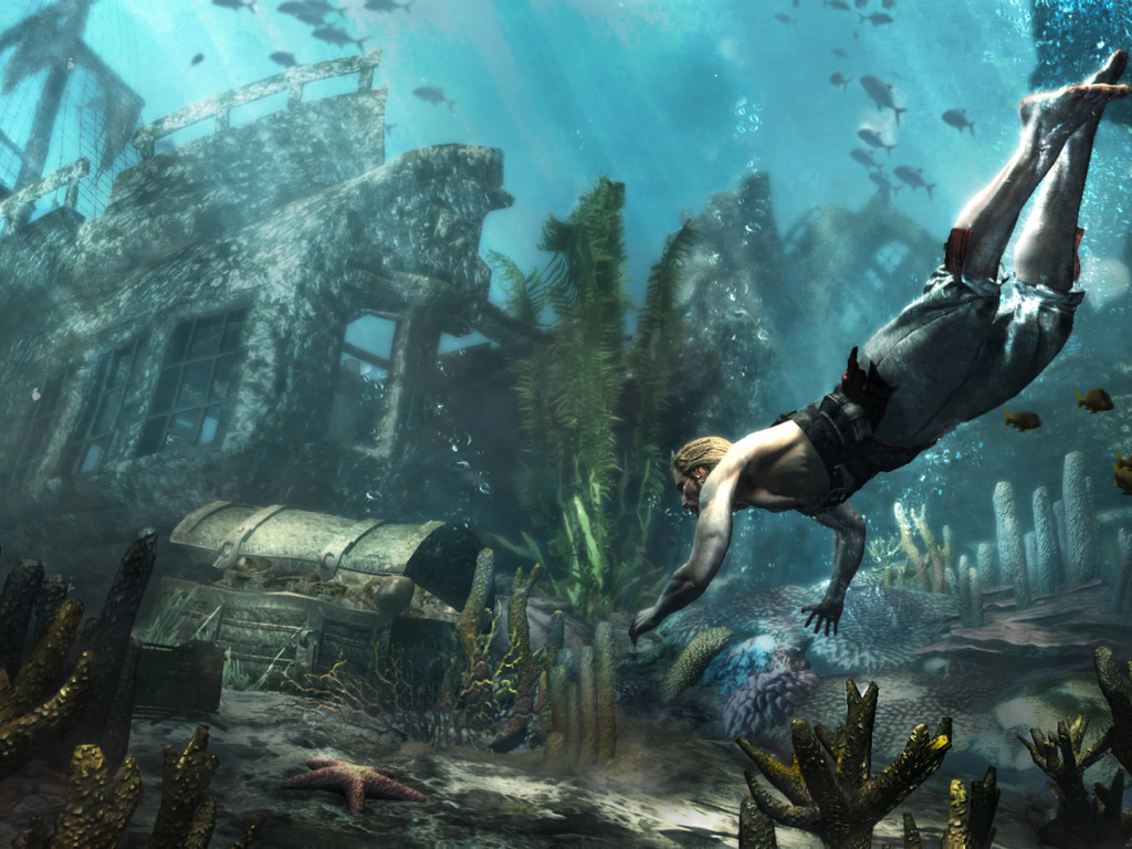 Assassin's creed IV погружения