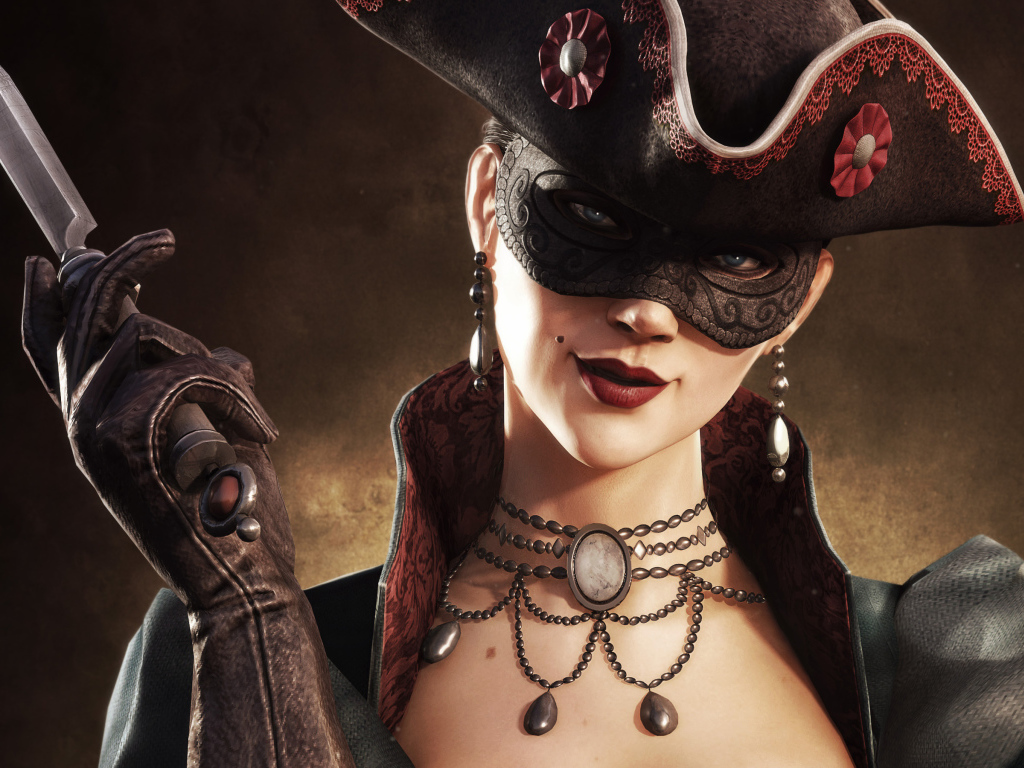  Кредо Убийцы IV женщина в маске