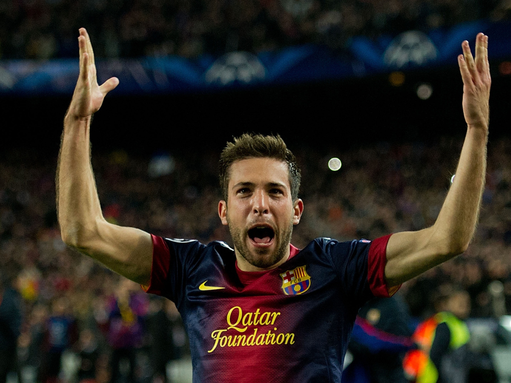 Барселона Хорди Альба выиграл игру