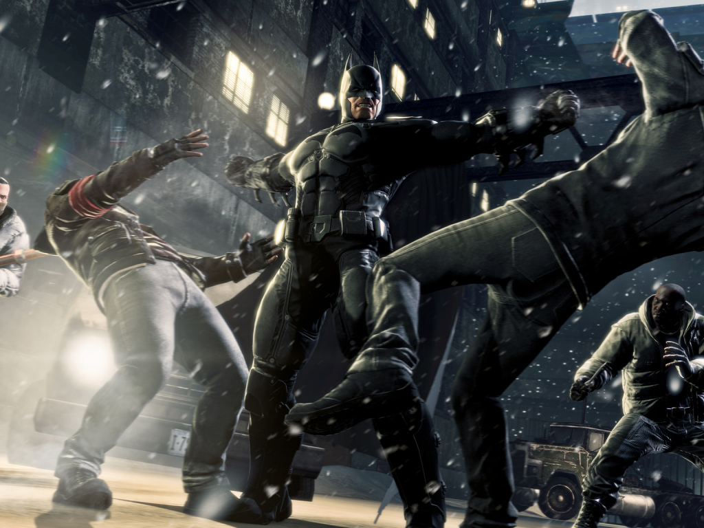 Batman: Arkham Origins в действии