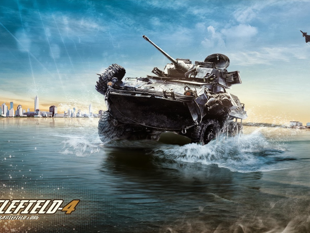  Battlefield 4 военная машина