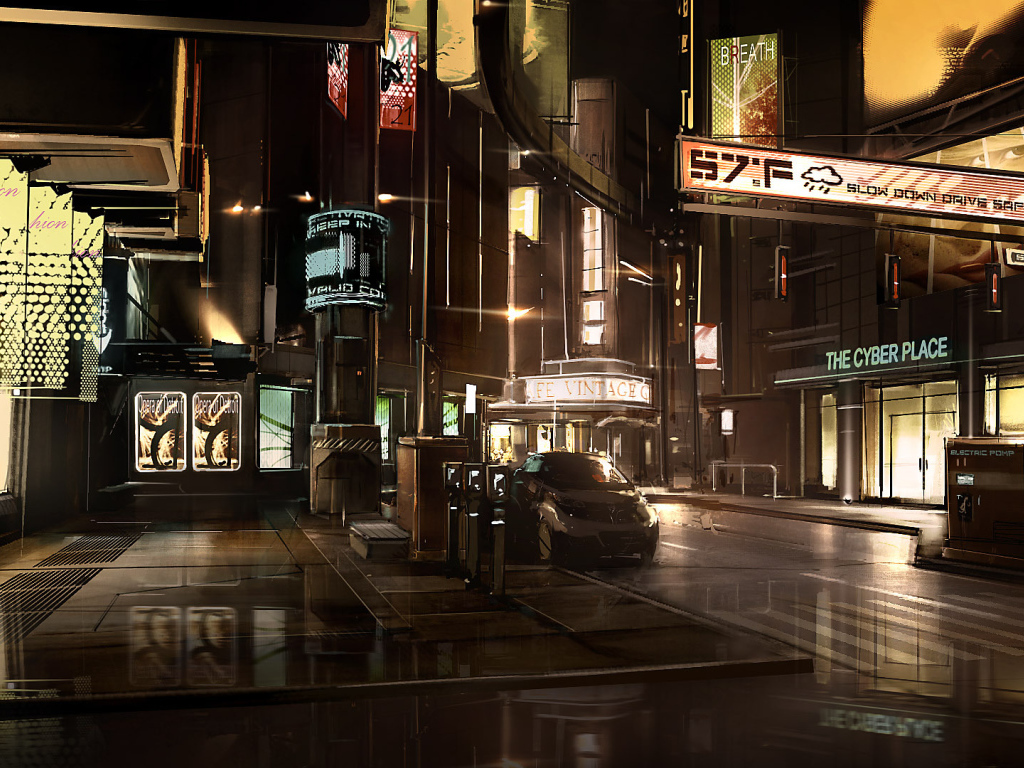 Deus Ex: Human Revolution: the street
