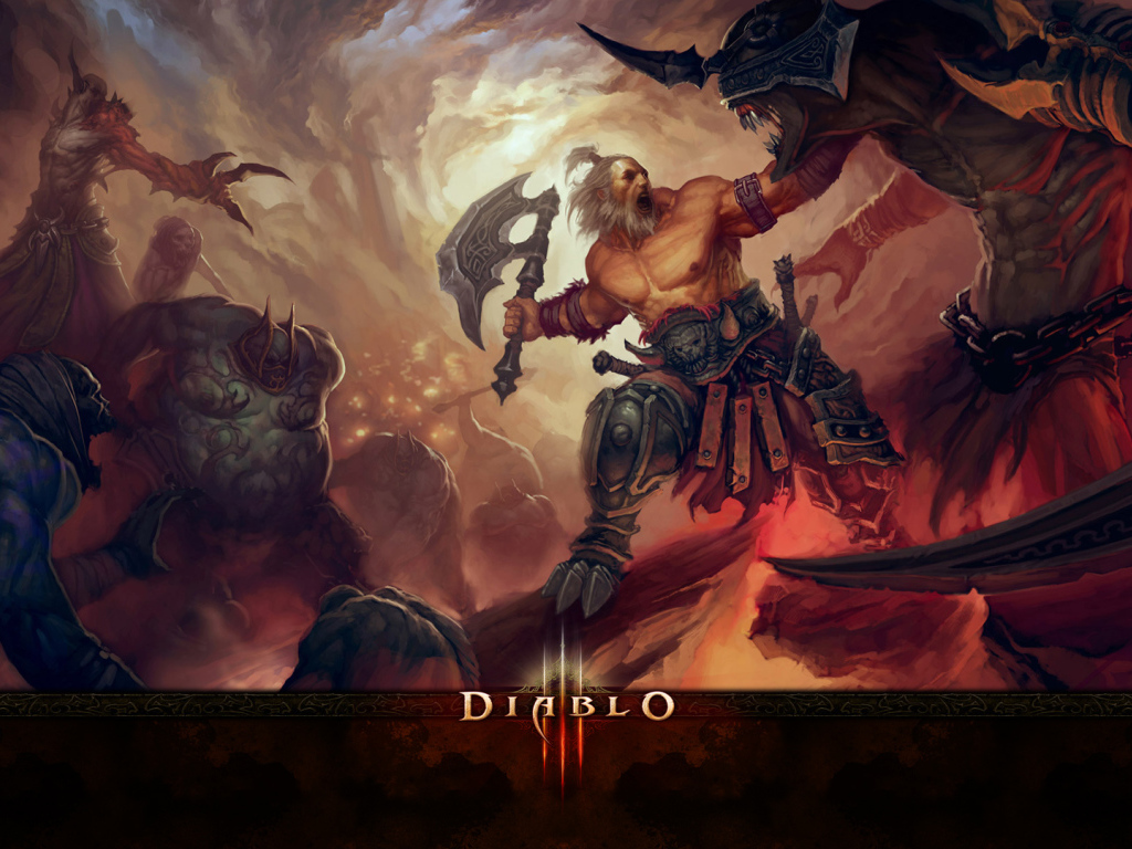 Diablo III: Варвар в бою HD