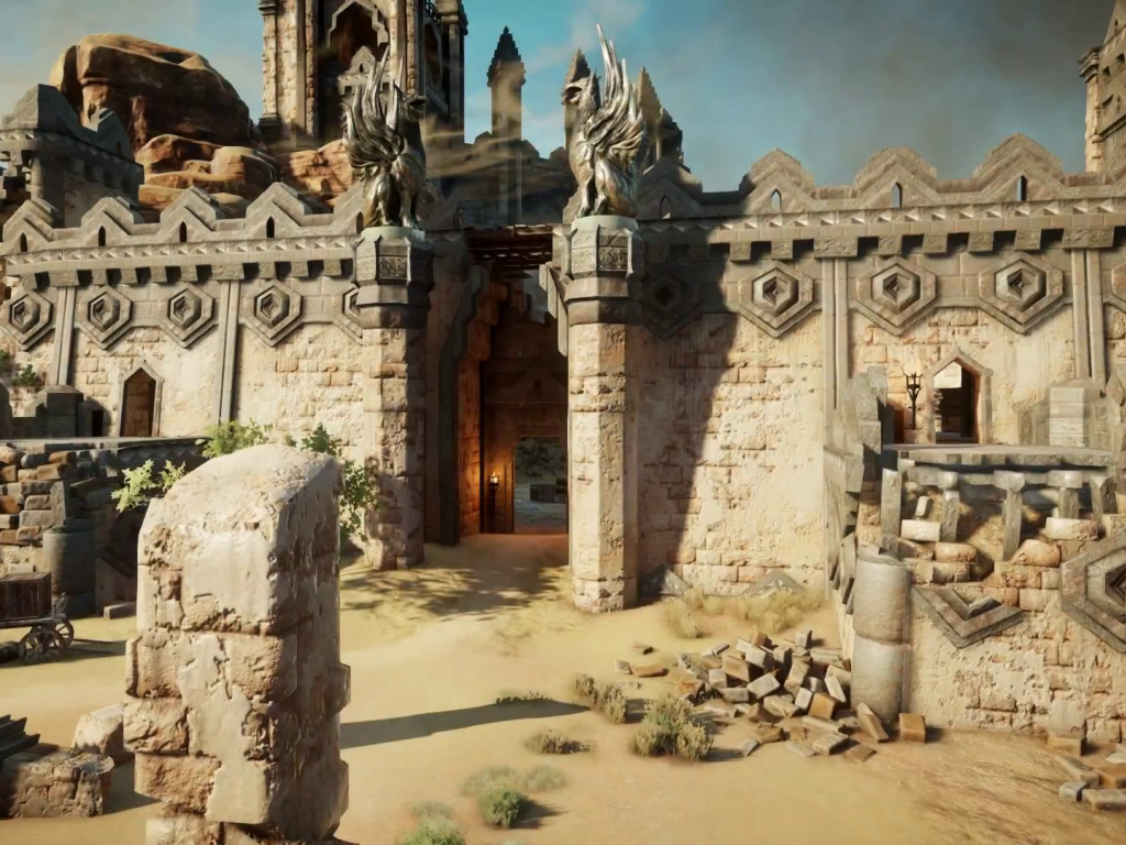 Dragon Age Inquisition: the city of sands