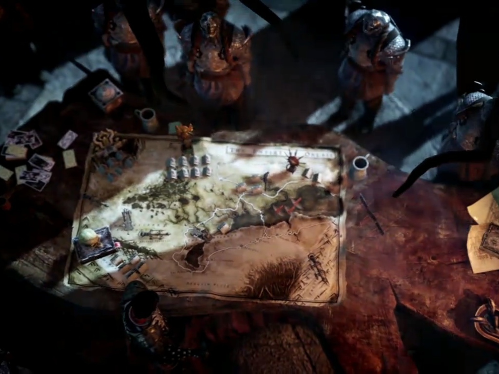 Dragon Age Inquisition: карта