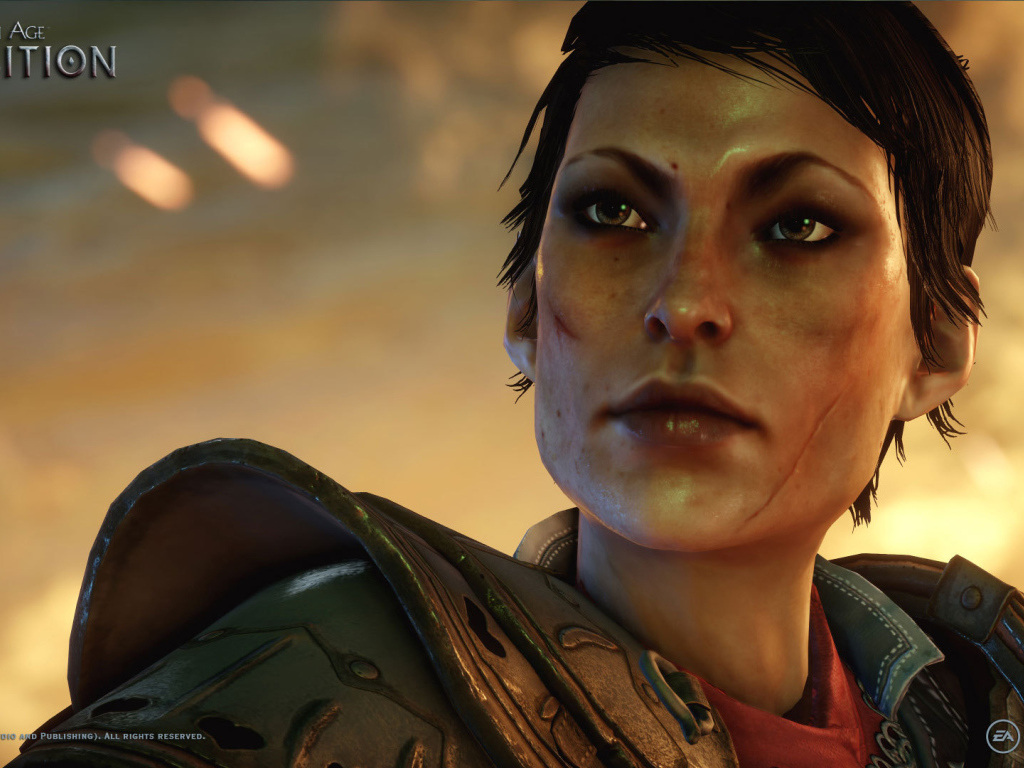 Dragon Age Inquisition: женщина-воин