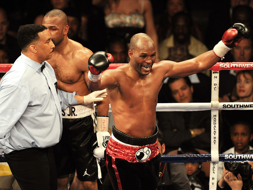 Знаменитый боксер Бернард Хопкинс
