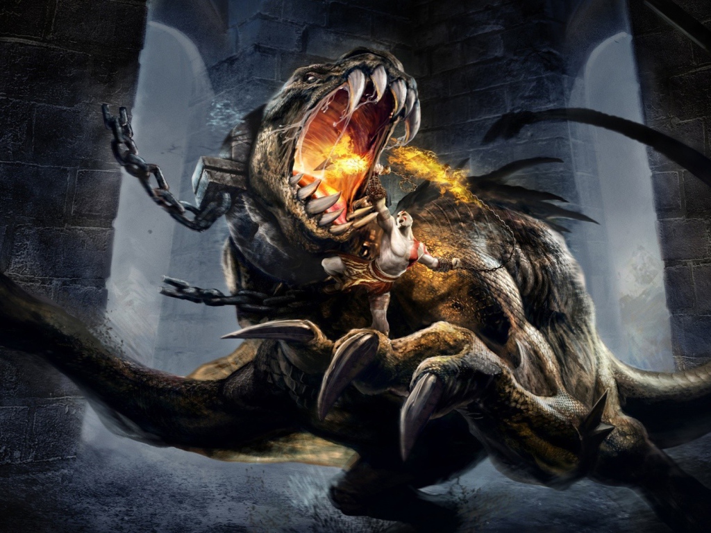 God of War: Ascension: большая крыса