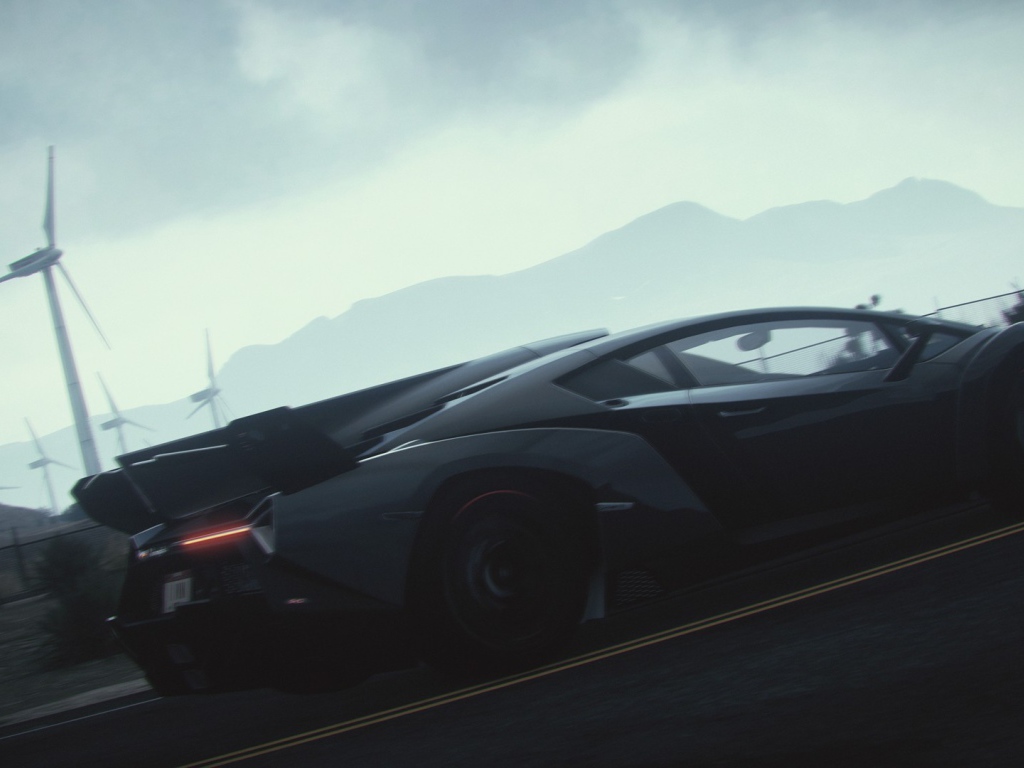 Need for Speed Rivals: гонщик на дороге