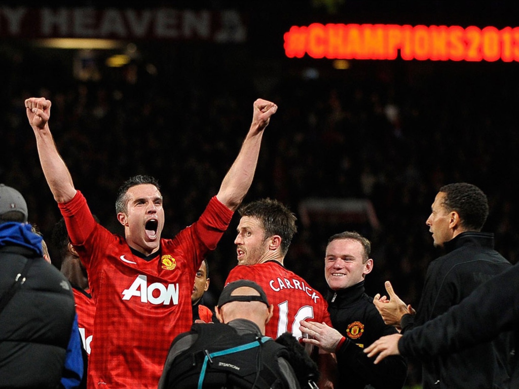 Нападавший Манчестер Юнайтед Робин ван Перси