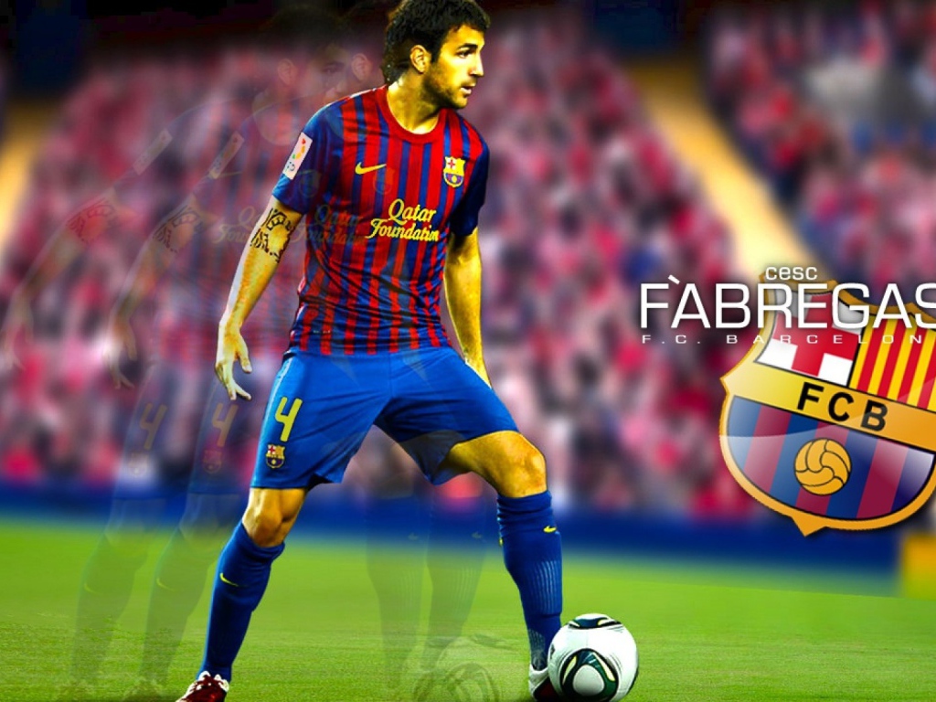 Лучший футболист Барселоны Франсеск Фабрегас