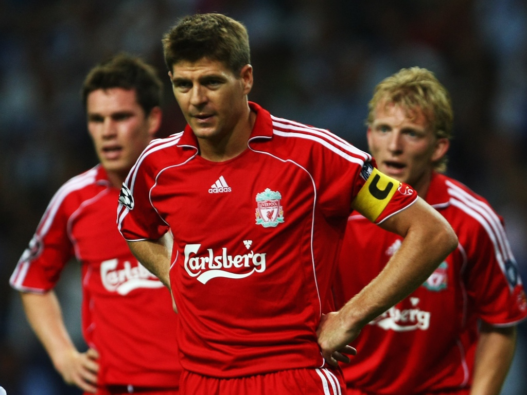 Лучший футболист Ливерпуля Стивен Джеррард