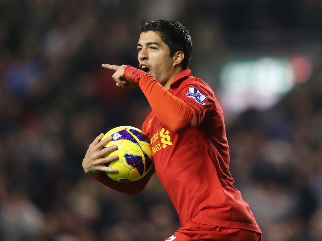 Лучший форвард Ливерпуля Луис Суарес