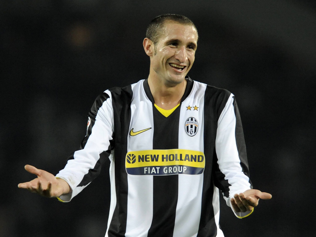 The best player of Juventus Giorgio Chiellini