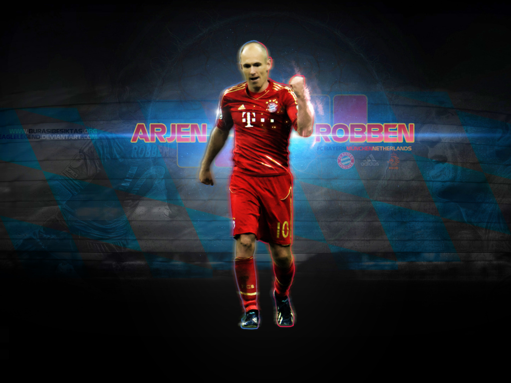 Футболист Баварии Арьен Роббен
