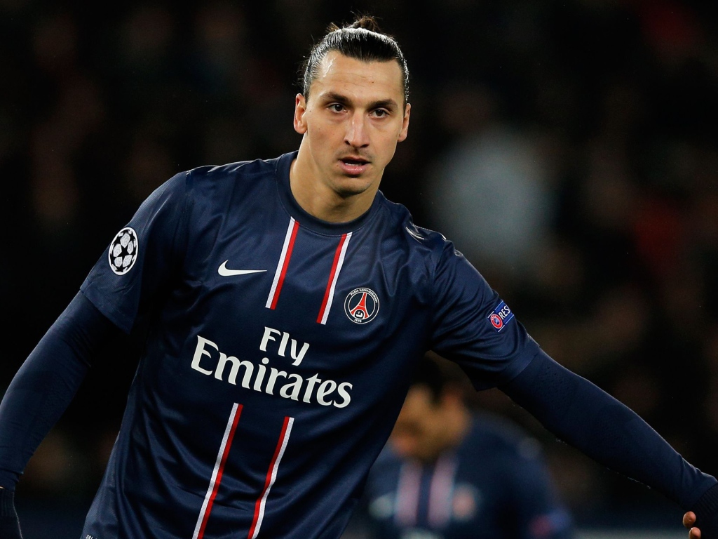 Нападающий ПСЖ Златан Ибрагимович