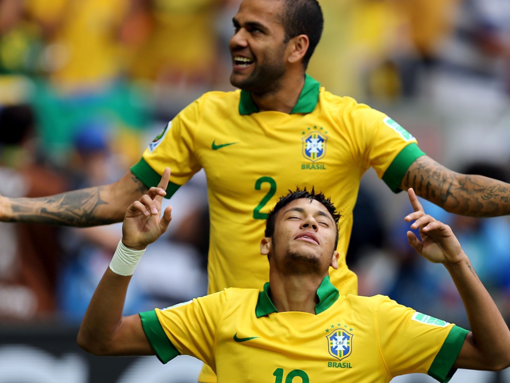 Игрок номер 2 Барселоны Даниэл Алвес