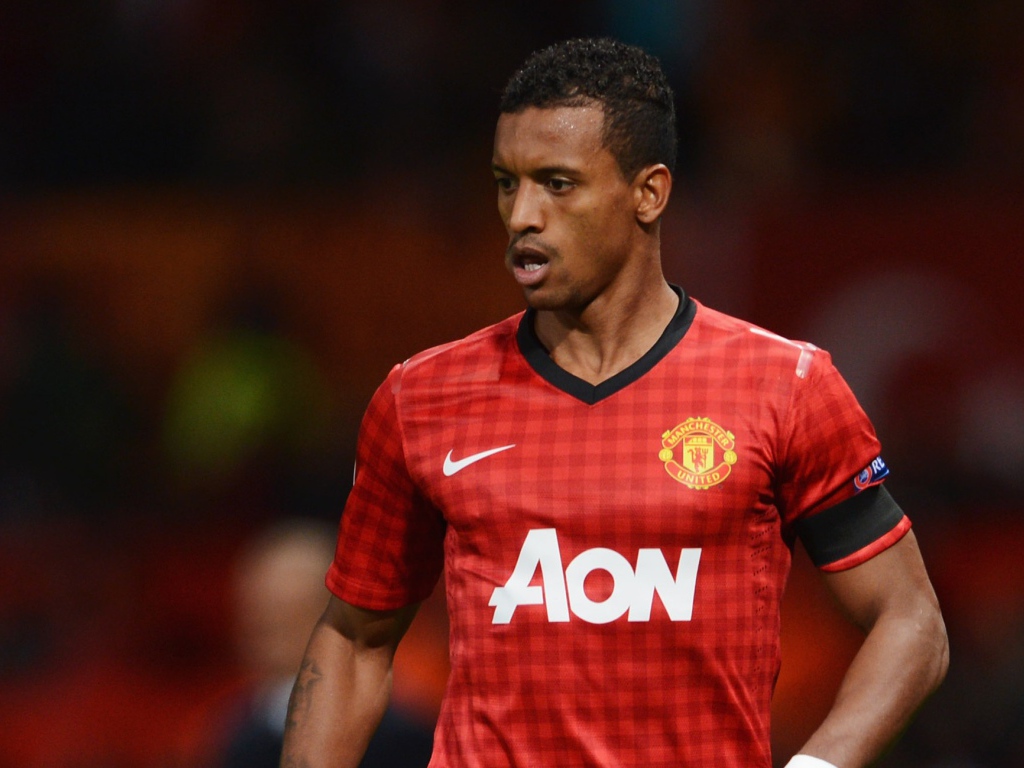 Игрок Манчестер Юнайтед Луиш Нани