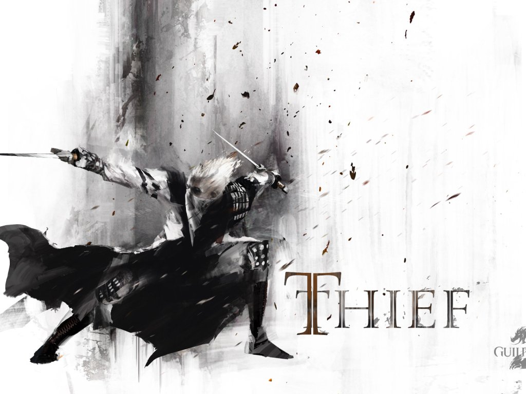 Thief: новые белые обои