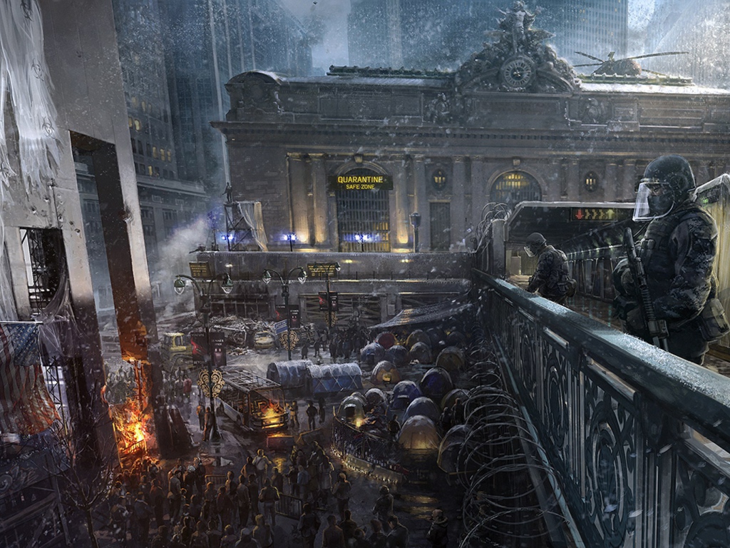 Tom Clancy's The division: police watching