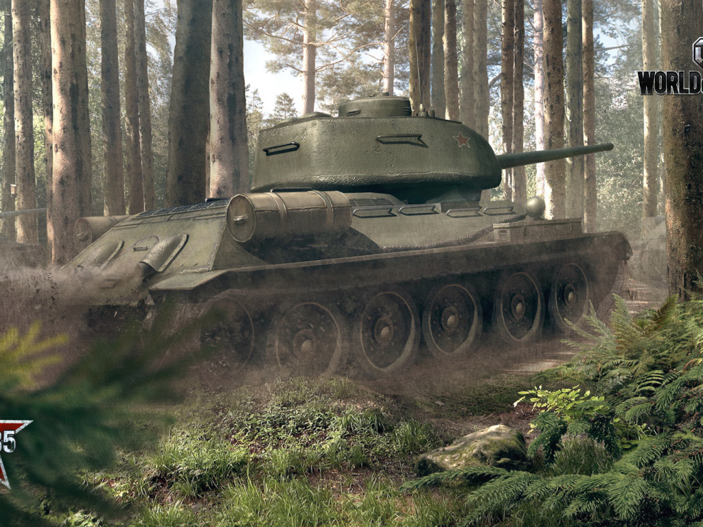 World of Tanks: Советский танк Т-34-85