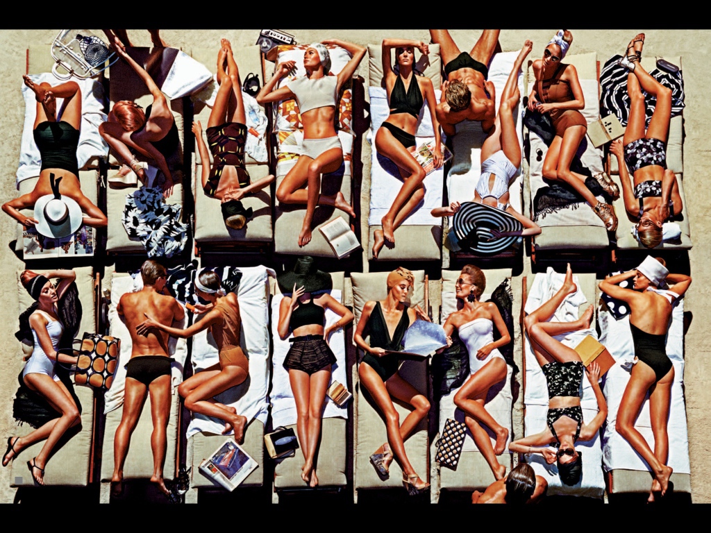 Фотография людей на пляже