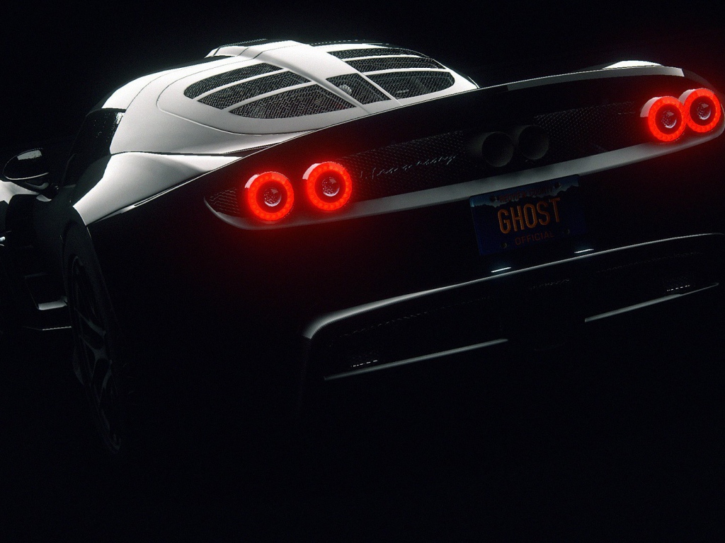 or Speed Rivals: автомобиль в темноте