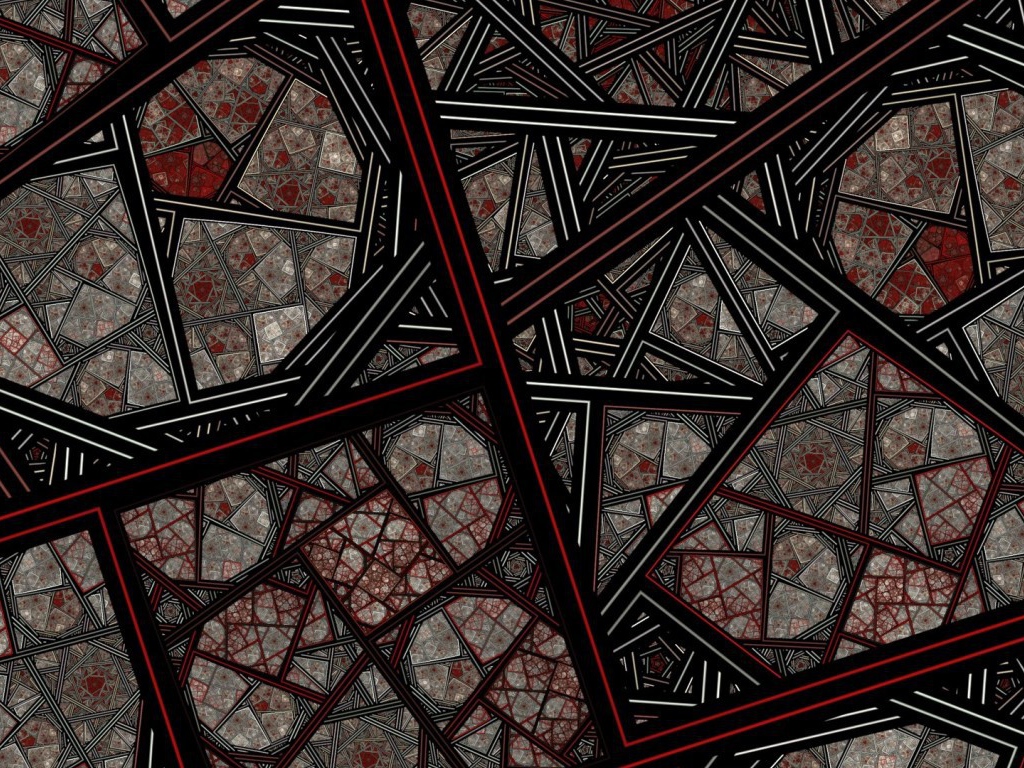 Красивый орнамент на полу