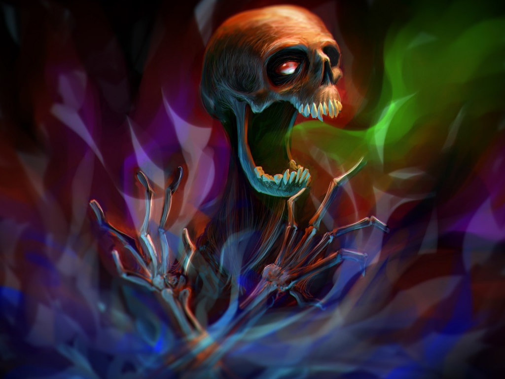 Скелет в 3-Д