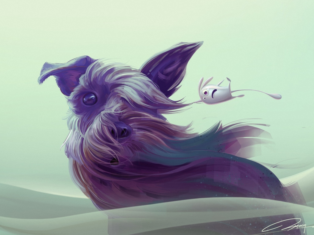 Рисунок собаки