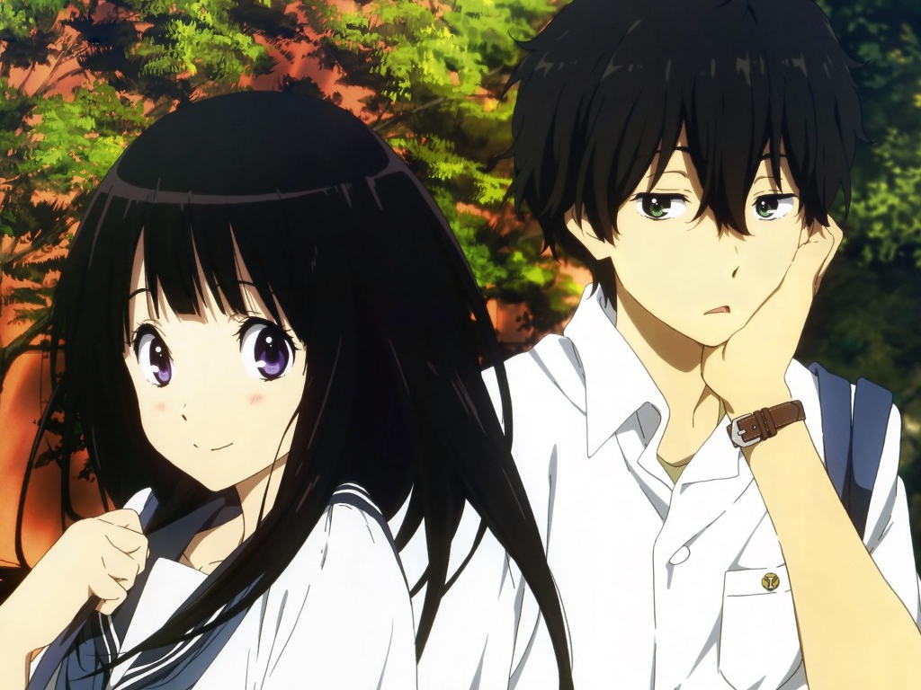 Парочка в саду