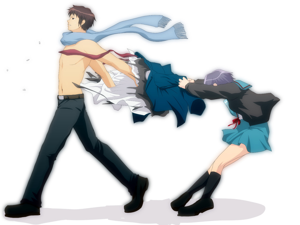 Парень уходит от девушки