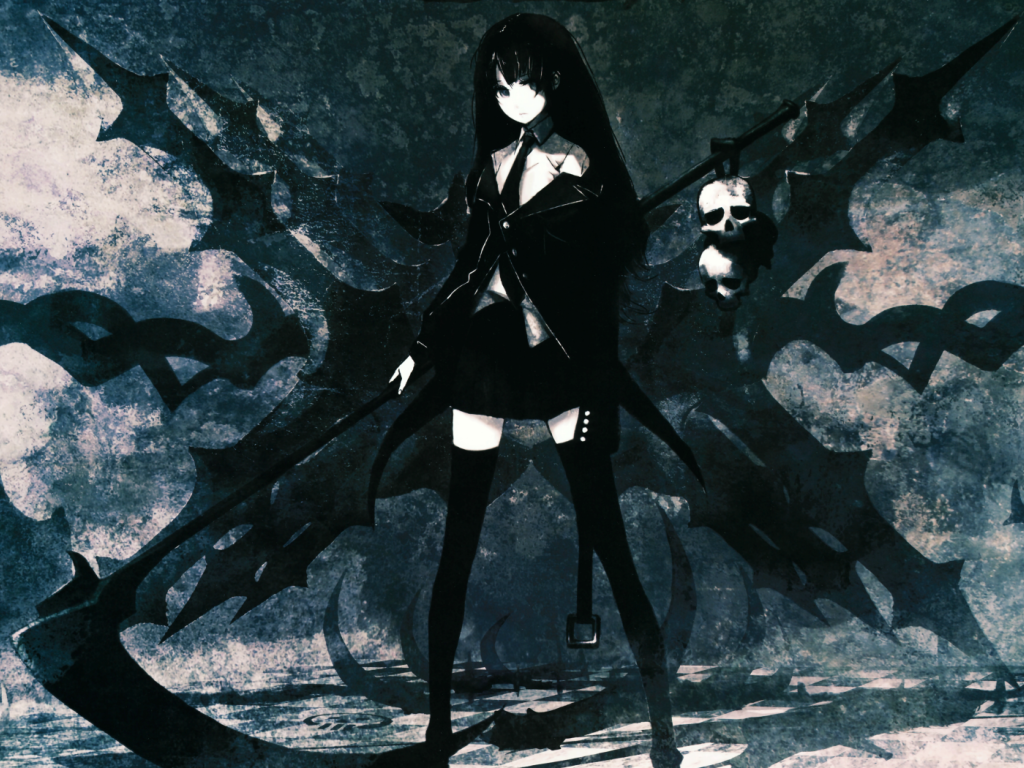 Черный демон аниме