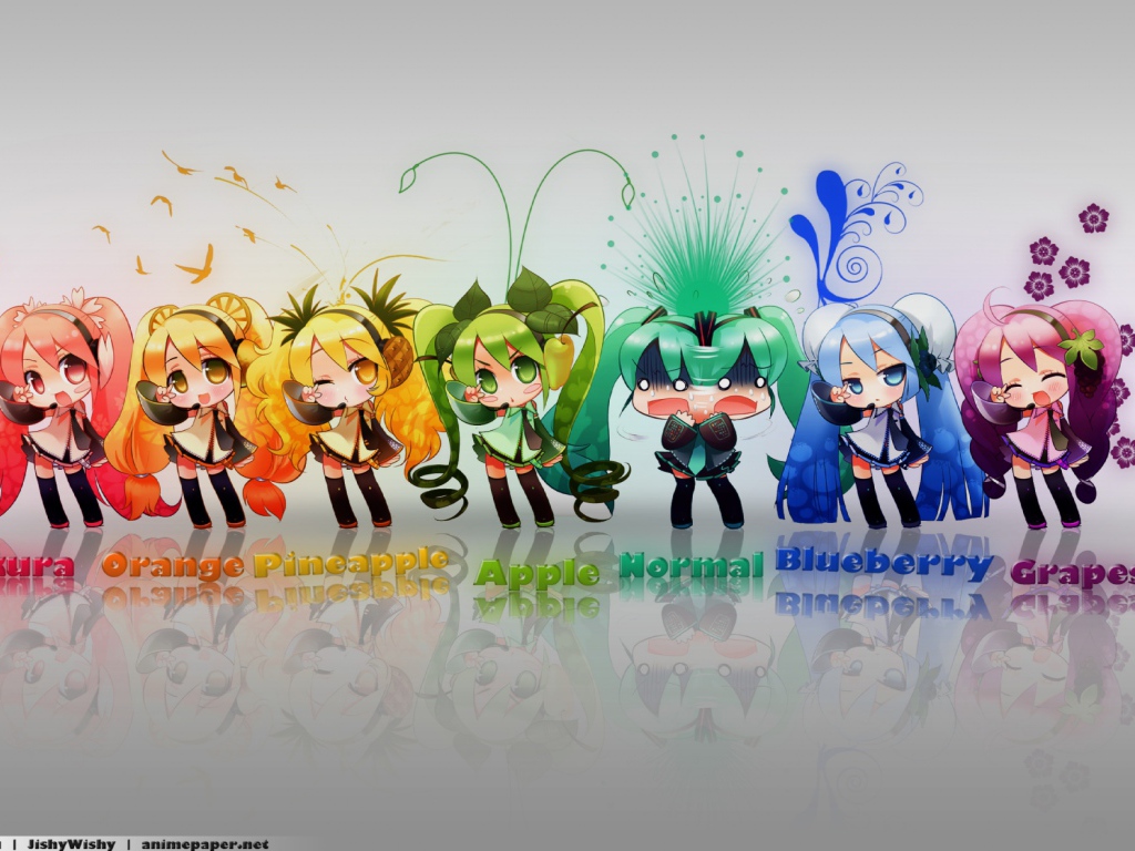 Девочки из анимации