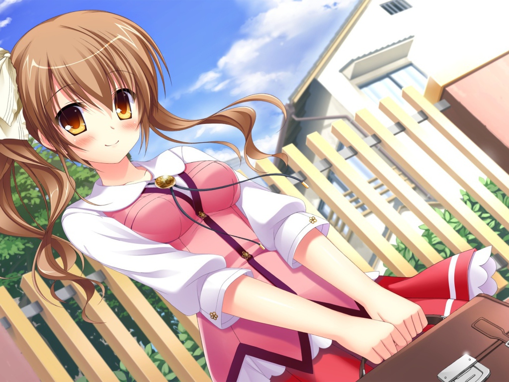 Ученица с бантиком