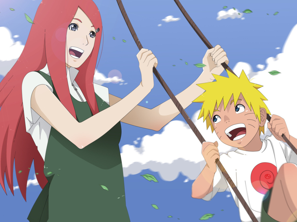 Мальчик на качелях