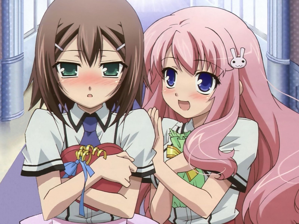 Девочка с сердечком