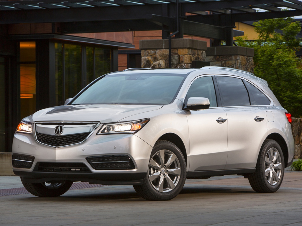 Красивый автомобиль Acura RDX 2014 в Москве