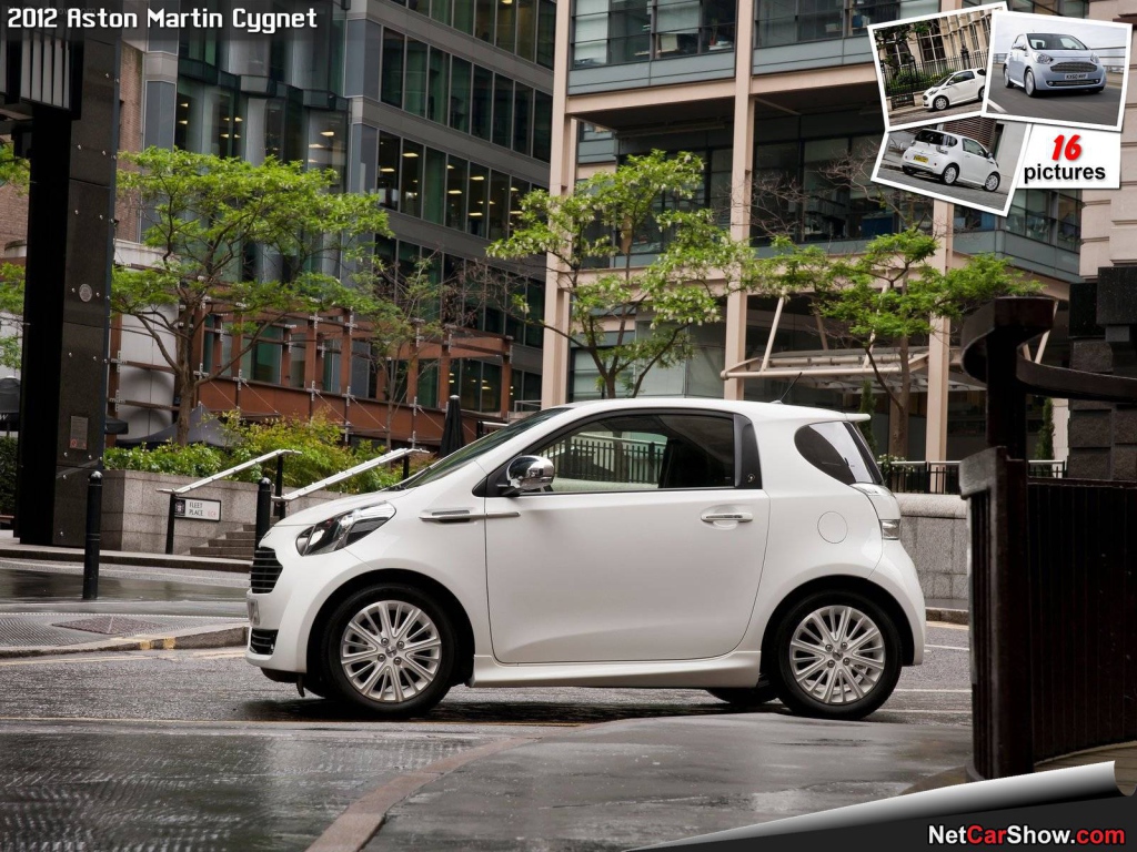 Надежная машина Aston Martin cygnet