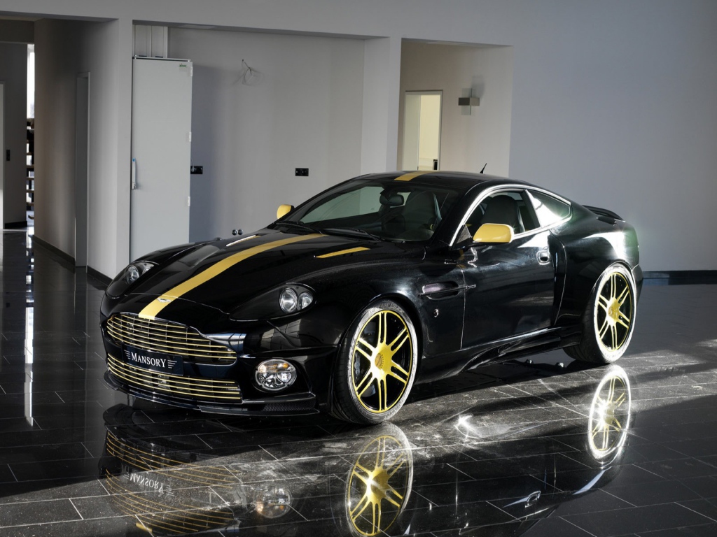 Тест драйв автомобиля Aston Martin mansory
