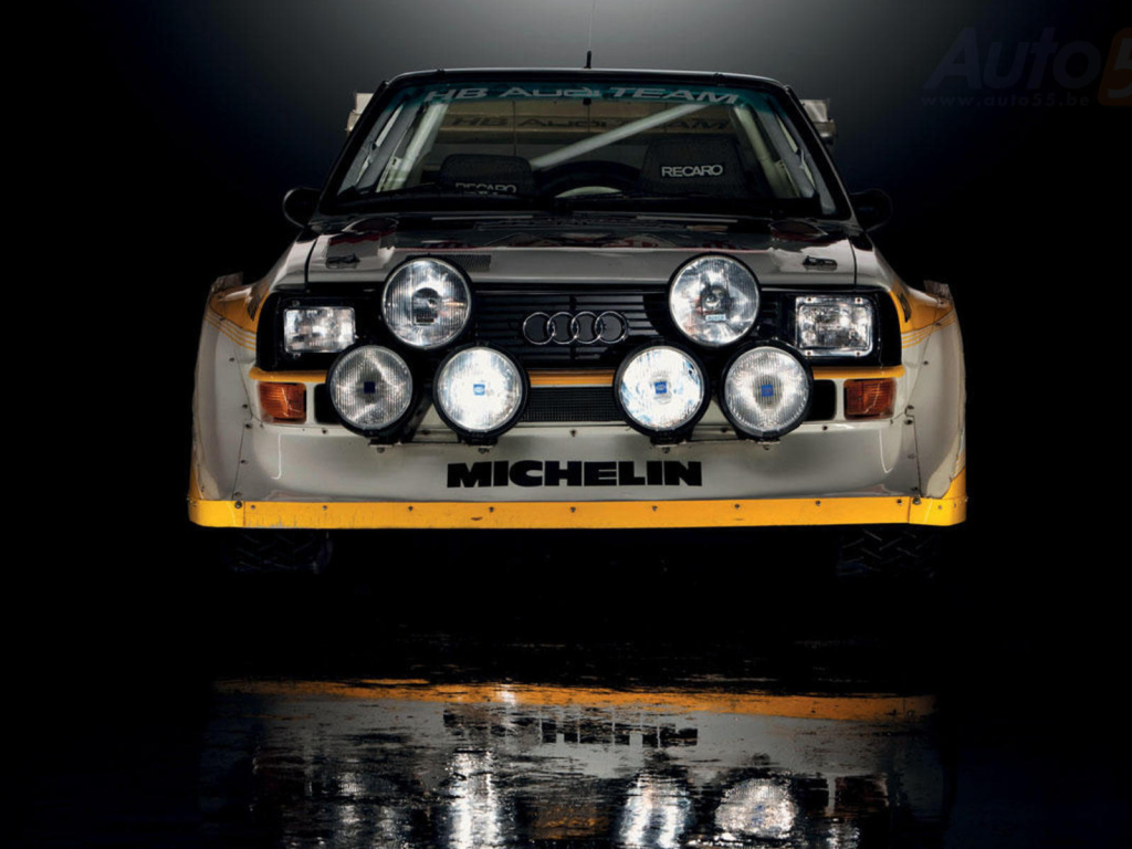 Новая машина Audi quattro