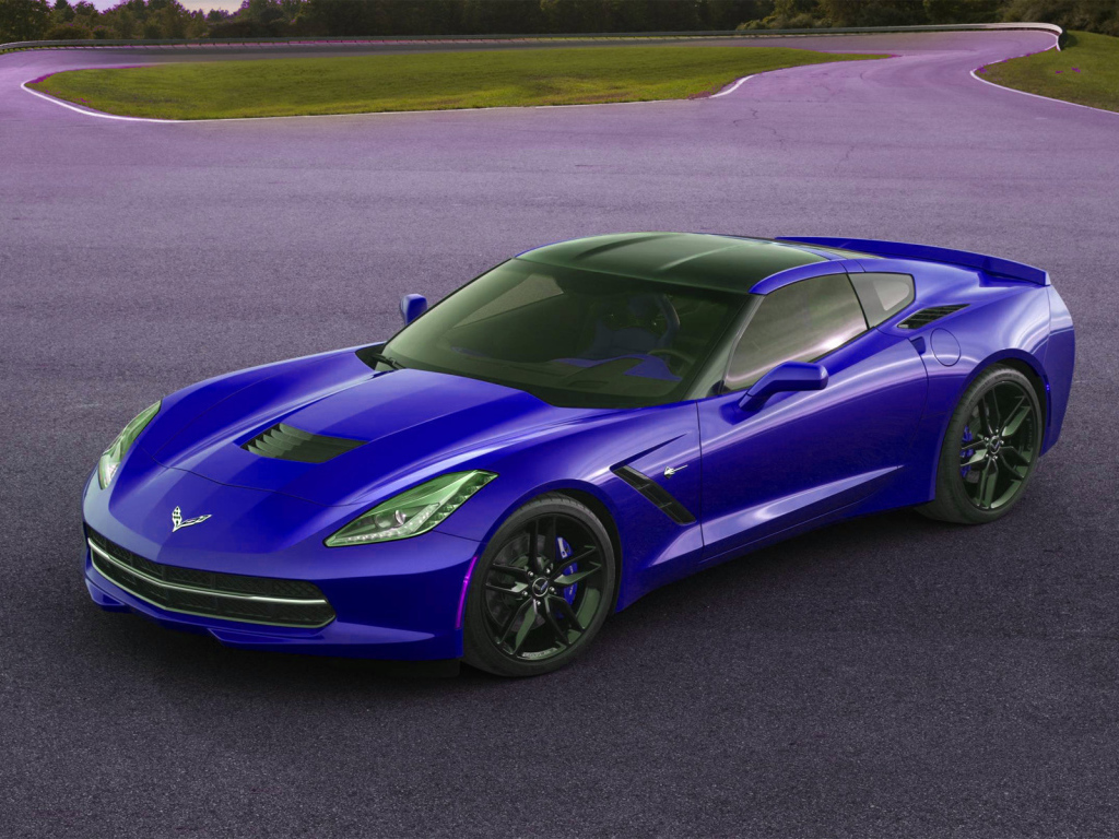 Новая машина Chevrolet Corvette 2014 года