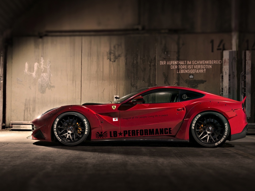 Производительный Ferrari 458 Italia