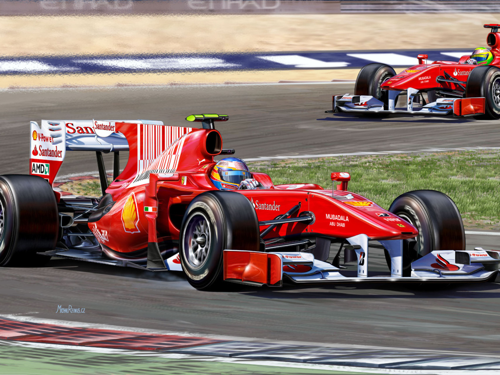 Гоночный автомобиль Феррари