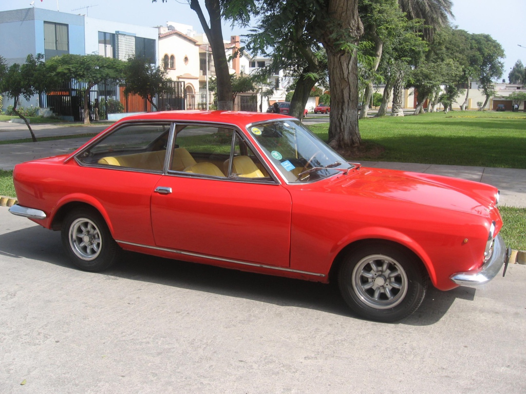 Дизайн автомобиля Fiat 124