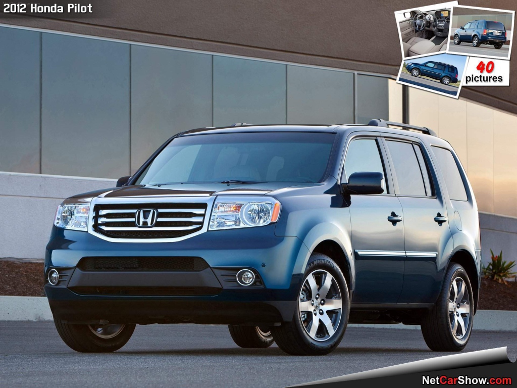 Красивый автомобиль Honda Pilot в Москве