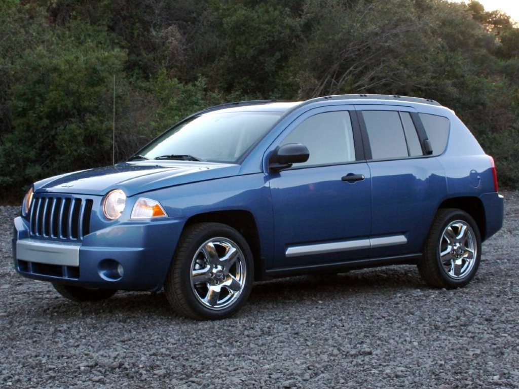 Синий Jeep Compass