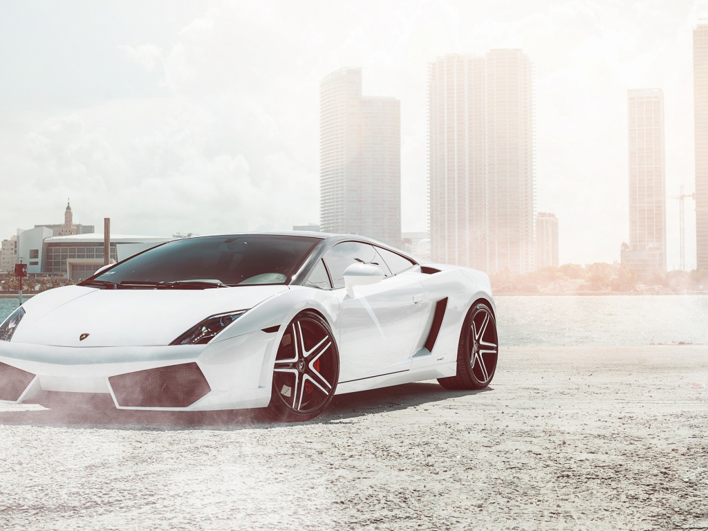 Супер кар Lamborghini gallardo